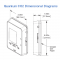 BAPI BA/AQP CO2 Room Sensor with BAPI-Stat Quantum Prime Enclosure