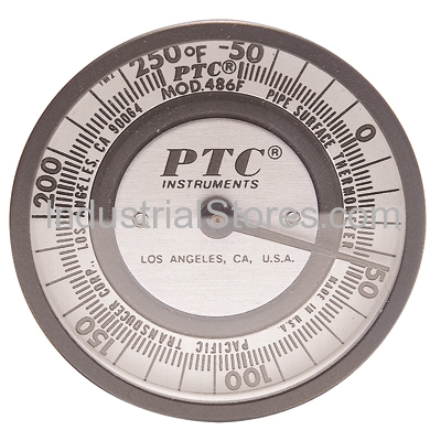 PTC 486F Surface Thermometer for Pipe -50/250F