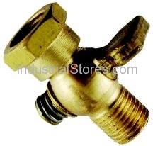 Conbraco 41-560-01 Air Use Shut-Off Cock 1/4" Tee Handle Double Female Hex Shoulder