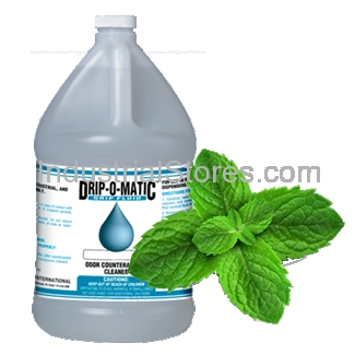 Air-Scent DMDF-G-FM Drip-O-Matic Drip Fluid - Gallon (Fresh Mint) - [Case of 4] (Qty of 5)