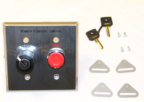Asco 173C17 Push Button Switch Key Operated