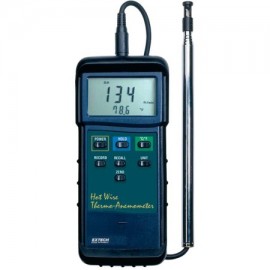 Extech 407123-NIST Heavy Duty Hot Wire Thermo-Anemometer with NIST Traceable Certificate