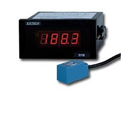 Extech 461950-NIST Panel Tachometer with NIST Traceable Certificate, 1/8 DIN
