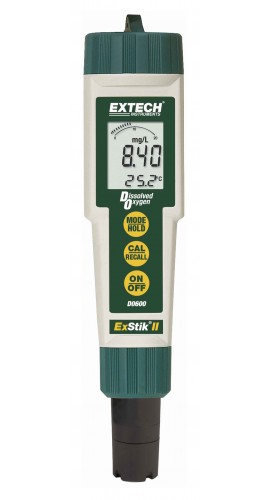 Extech DO600 Waterproof ExStik II Dissolved Oxygen Meter