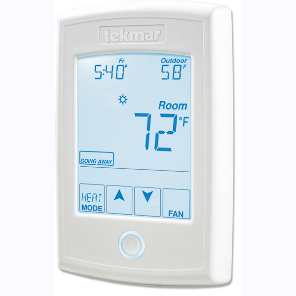 Tekmar 554 Tekmarnet Thermostat 1 St-Ht/Cl/Fan