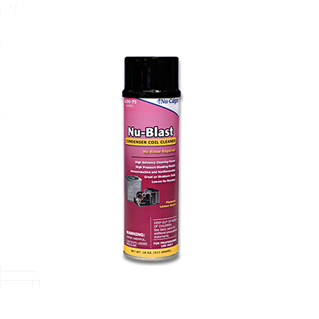 Nu-Calgon 4290-75 Nu-Blast Aerosol Condenser Coil Cleaner 18 Oz