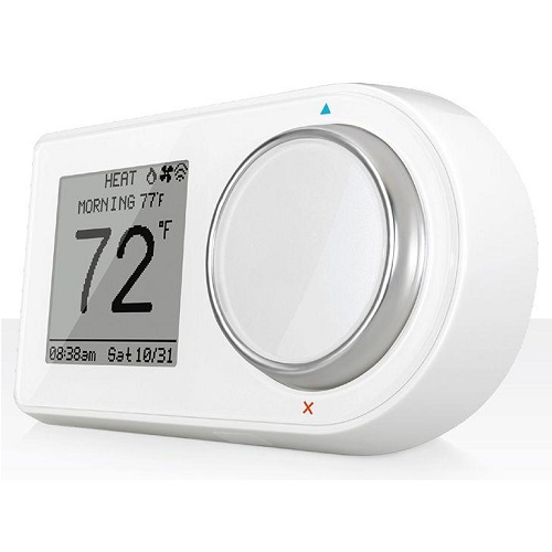 Lux GEO-WH Battery Operated & Wifi Thermostat (White)
