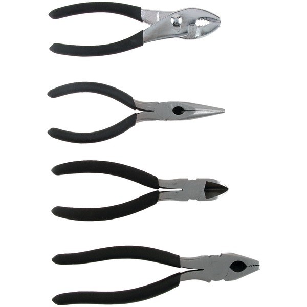 SHOPTEK 41002 4-Piece Plier Set