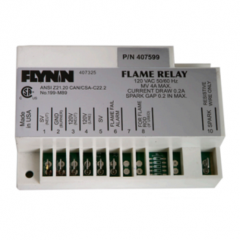 Flynn 407599 Flame Relay Ignition Module 120 VAC