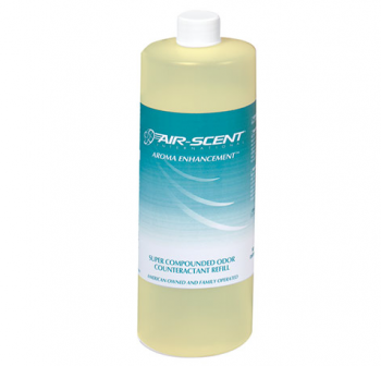 Air-Scent MLFR-Q Maxi-Strength Liquid Air Freshener Refills Quart Bottle [Case of 12]