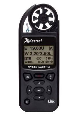 Kestrel Elite Weather Meter with Applied Ballistics with LiNK, Black