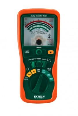 Extech 380320 Analog High Voltage Megohmmeter, 250V/500V/1000V