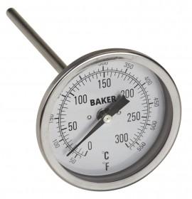 Baker T3006-550 Bimetal Thermometer 50 to 550F (0 to 260C)
