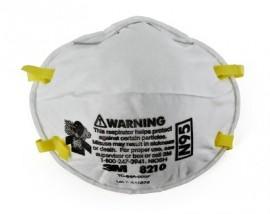 3M 8210 Particulate Respirator (8 packs of 20)