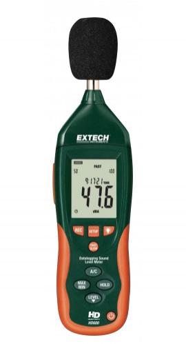 Extech HD600 Datalogging Sound Level Meter, 30 to 130dB