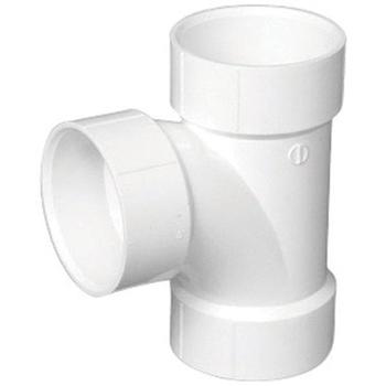 York S1-PVC-D400-020 Tee Sanitary PVC 2"