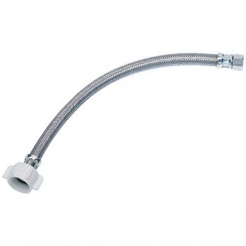 Brasscraft S1-12DL F Stainless Steel Toilet & Faucet Connector (12", Toilet)
