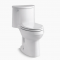 Kohler 3946-0 Adair Comfort Height One-Piece Toilet with Left Hand Lever & Elongated Bowl (White)